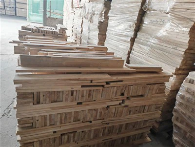Solid Rubber Wood Straight Board
